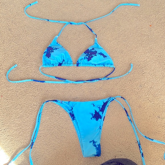 SHEIN Swim String Bikini Lightly Worn Poshmark